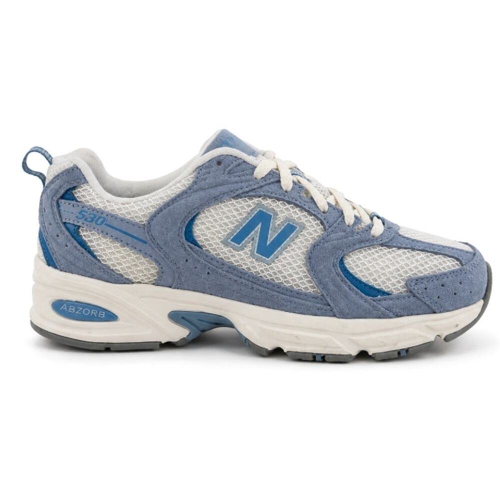 New Balance 530 Athletic Shoe - Light Blue / Sea Salt Size M's 5.5 / W's 7